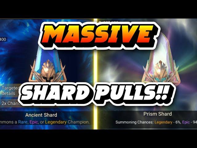 Massive Prism and Ancient Shard Pulls!!Raid: Shadow Legends