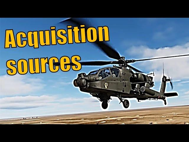 DCS AH-64D | Using Acquisition sources | DCS World