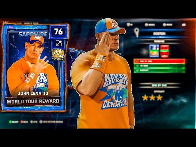 WWE2K25 My Faction How To Unlock PERSONA John Cena 10