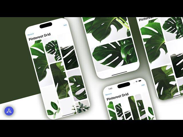 How To Create a PINTEREST GRID in SwiftUI (EASY WAY)