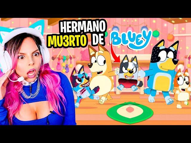 Descubro al PERSONAJE SECRETO de la APP de BLUEY a las 3 AM!! *es su HERMANITO MU3RT0*