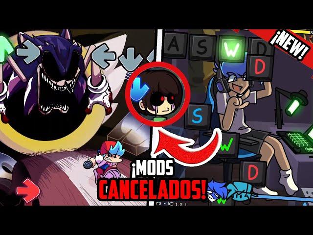 ¡10 MODS CANCELADOS De FRIDAY NIGHT FUNKIN'! (PARTE #2) - FNF MODS | Ft. @byelion Y I'm Night!