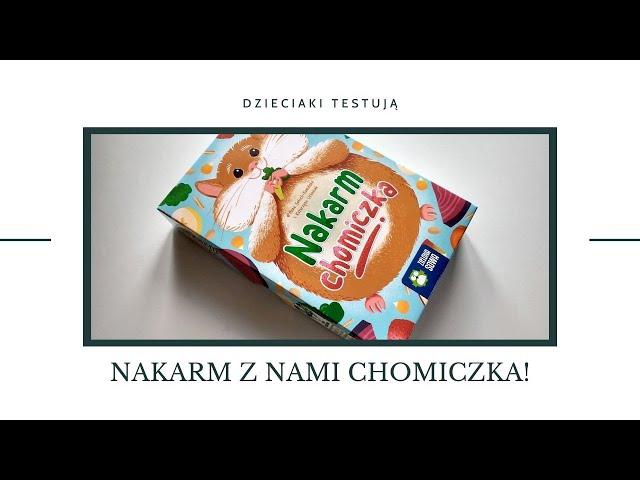 NAKARM CHOMICZKA - Urocza gra dla dzieci