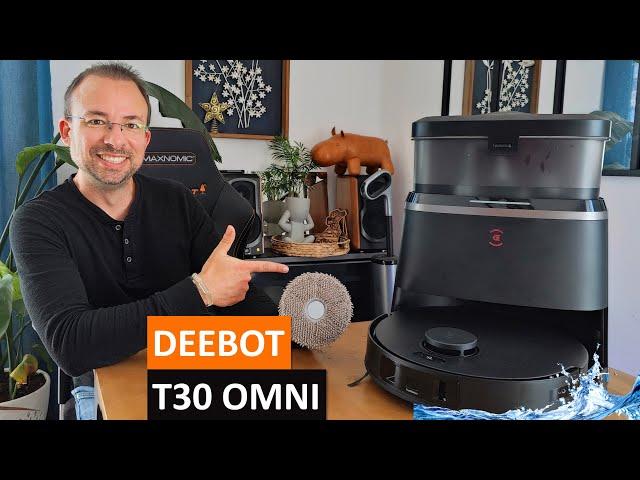 Deebot T30 OMNI ️ Test du TOP 2024 de chez Ecovacs