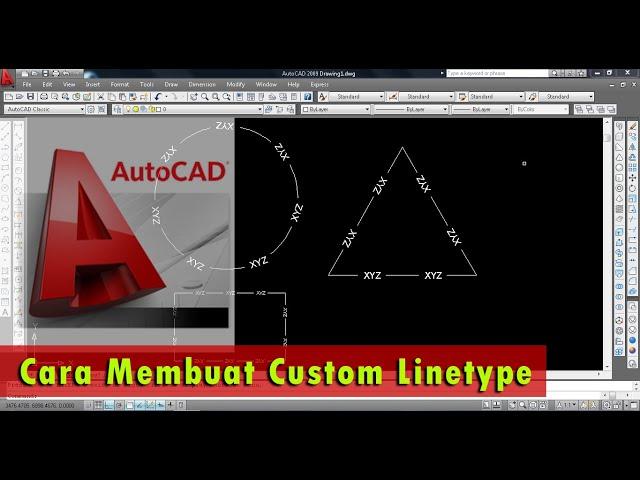 Tutorial Cara Membuat Custom Linetype di Autocad