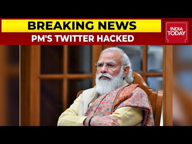 PM Modi's Twitter Account Briefly Hacked, Tweet On Bitcoin | Breaking News