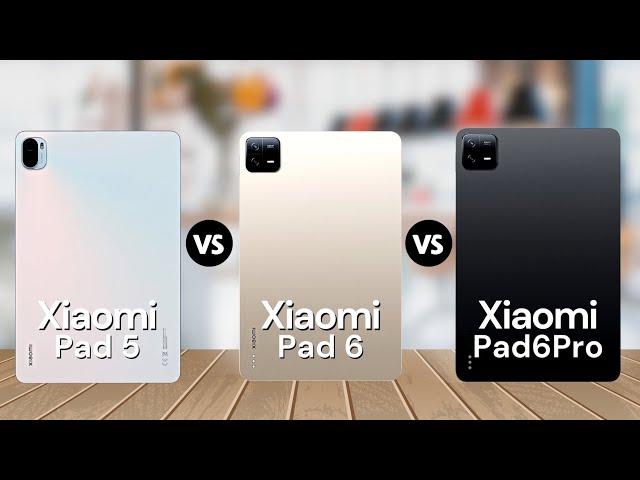 XIAOMI PAD 6 PRO VS XIAOMI PAD 6 VS XIAOMI PAD 5 | FULL SPECS COMPARISON