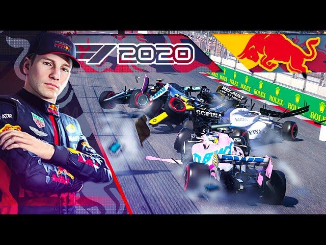 САМАЯ ЭПИЧЕСКАЯ АВАРИЯ В ФОРМУЛЕ ОДИН - КАРЬЕРА F1 2020 #159