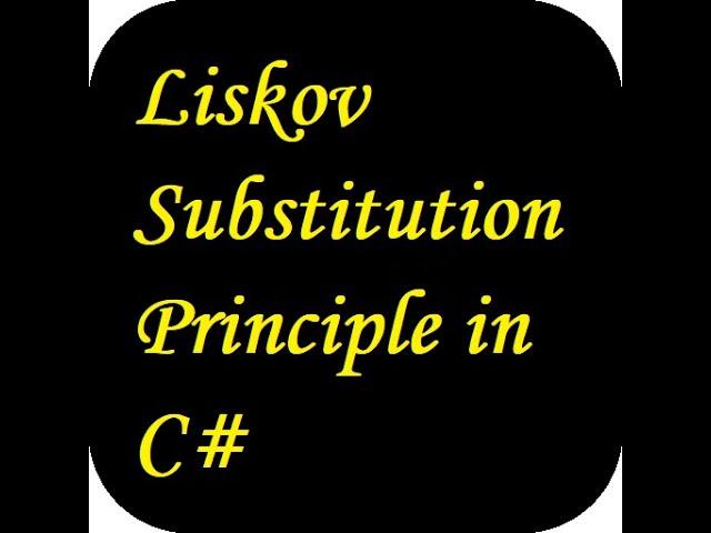 Liskov Substitution Principle