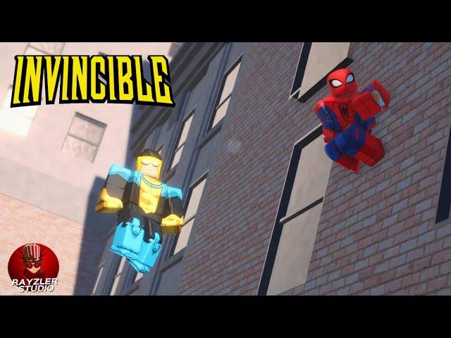 Invincible Meets Spider-Man | Rayzler Studio Roblox Animation