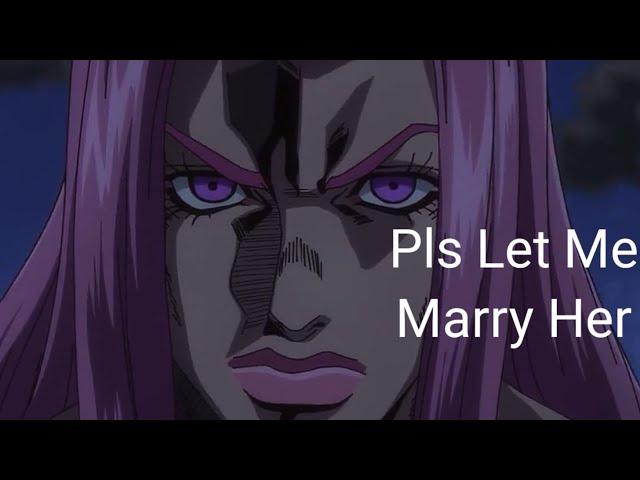 Anasui Asking For Jotaro's Blessing