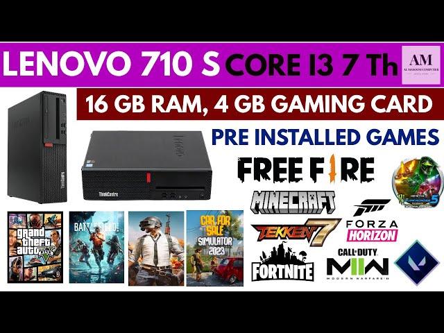 LENOVO 710S [ I3 7TH , 16GB DDR4 RAM, 128GB SSD, 500GB HDD, 4 GB GAMING CARD ] GAMEPLAY