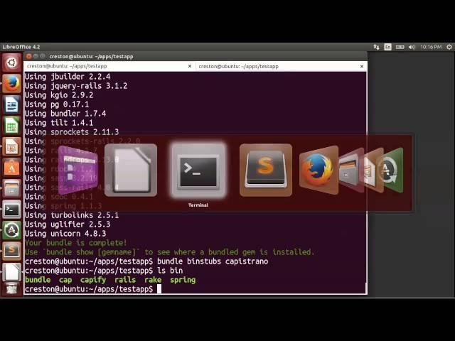 Ruby on Rails 4.1 Ubuntu 14.04 Server Deployment