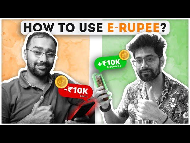 How to use e-Rupee | Digital Rupee App Tutorial | CBDC