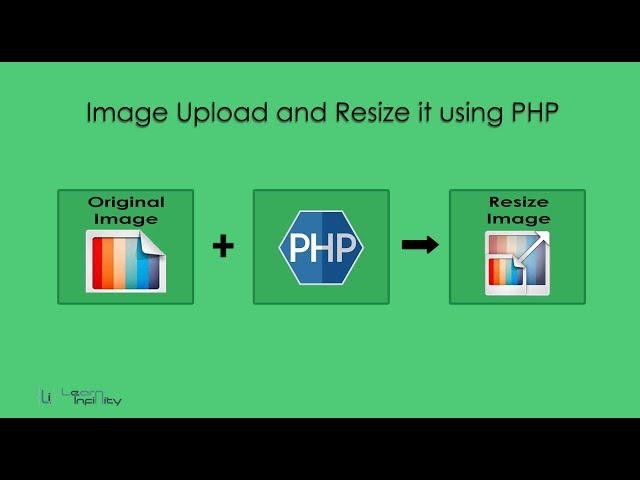 Image Upload and Resize it using PHP - Learn Infinity