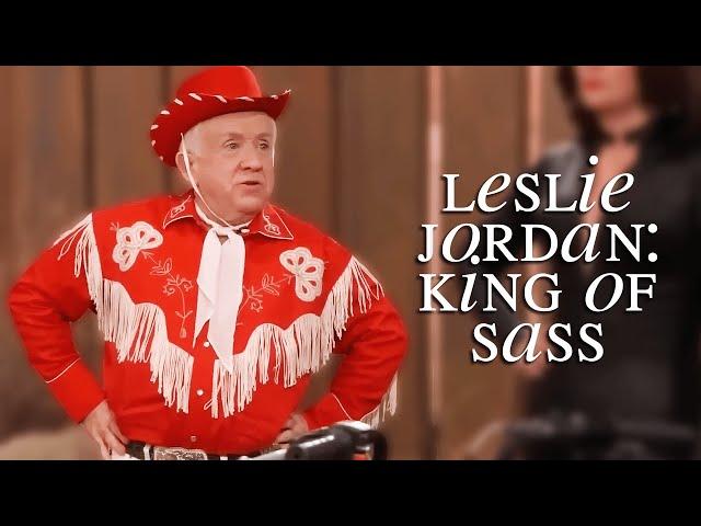 leslie jordan being the king of sass for 8 minutes straight | Will & Grace | Comedy Bites Vintage