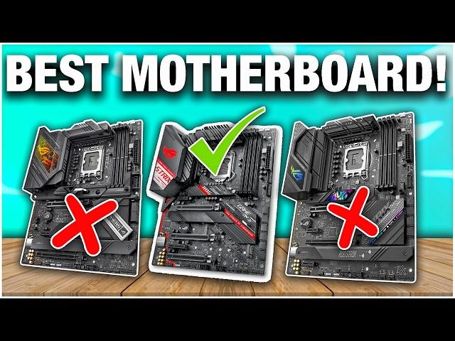 Best Motherboards for Gaming in 2024 FOR ALL BUDGETSAMD & Intel!