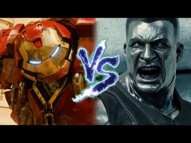 HULKBUSTER VS COLOSSUS - Epic Supercut Battle!