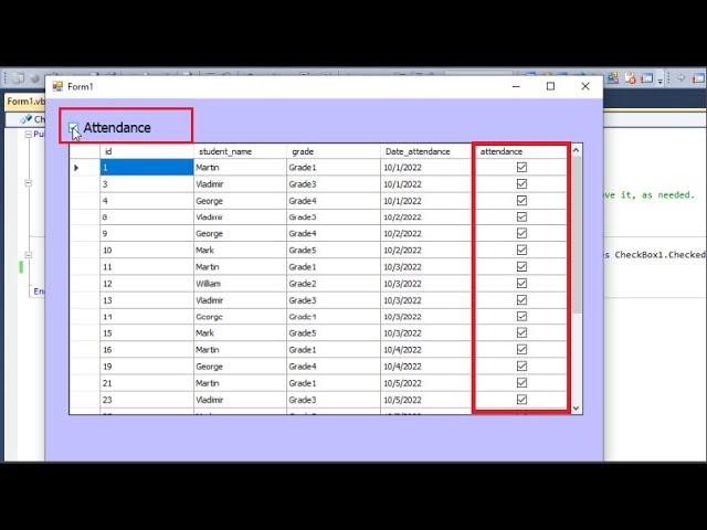 How to filter DataGridview from sql server database by checkBox using query DataSet in VB.net