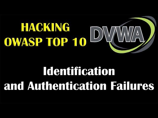 Brute Force Attack - Exploiting Weak Authentication using DVWA