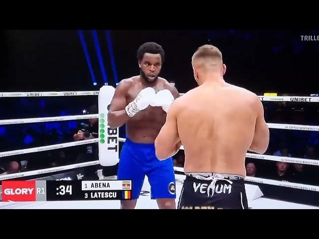 Latescu Vs Abena GloryGrandPrix #glorykickboxing