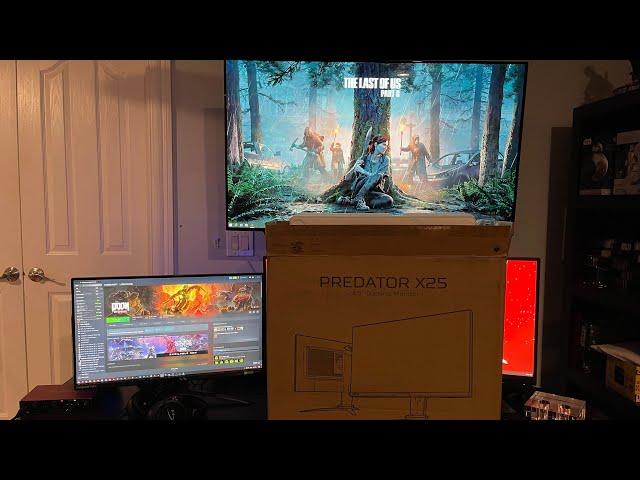 Acer Predator X25 360Hz Gaming Monitor | Unboxing | Setup | Early Impressions