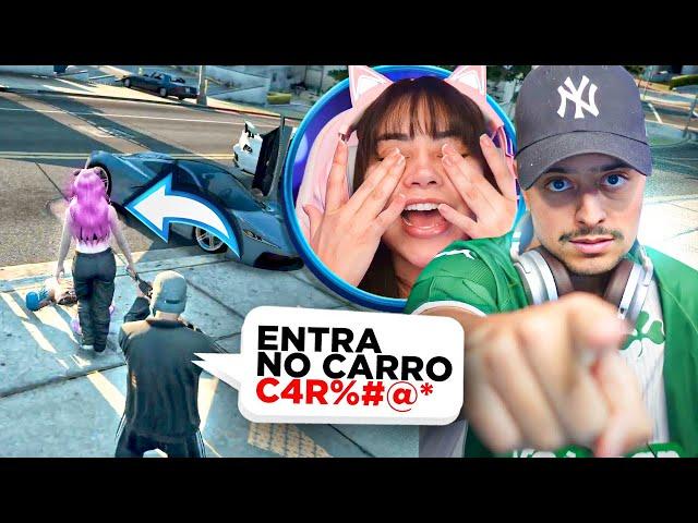 TROLLEI a TAINÁ AO VIVO e ela quase CHOROU! | GTA RP