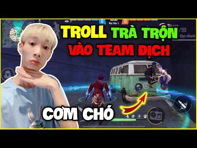 FREE FIRE | Đức Mõm Troll "Trà Trộn" Vào Team Địch, Gặp Cơm Chó Và Cái Kết !!!