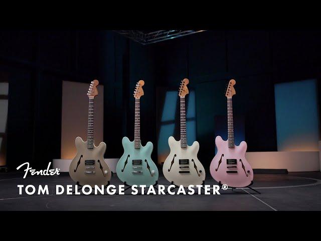 Exploring the Tom DeLonge Starcaster | Artist Signature Series | Fender