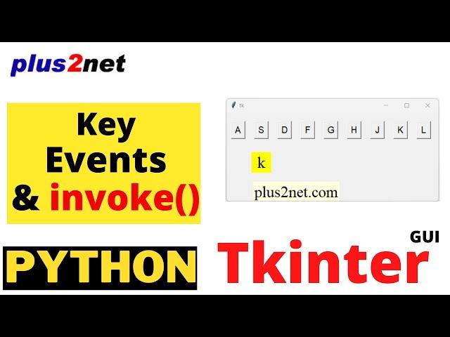 Tkinter Key event to trigger button command click event by using invoke()