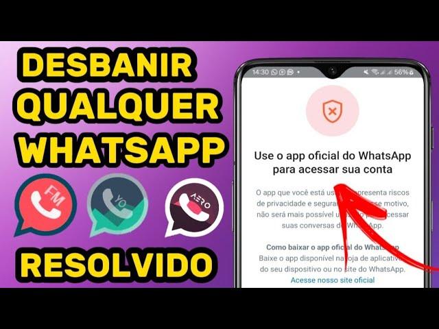  COMO DESBANIR QUALQUER WHATSAPP 2024 