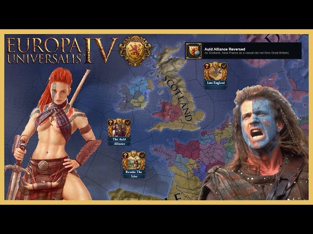 FREEDOOOMMM! I Europa Universalis IV İskoçya Deneyimi - Auld Alliance Reversed Başarımı