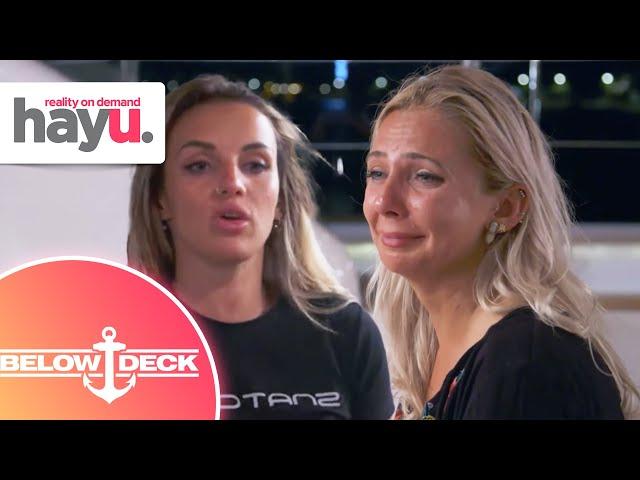 Sydney & Alli Fight Over Gary | Season 2 | Below Deck Sailing Yacht