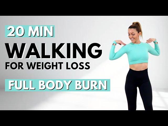 20 Min STEADY STATE WALKING for WEIGHT LOSSALL STANDINGNO JUMPINGKNEE FRIENDLYLISS WORKOUT
