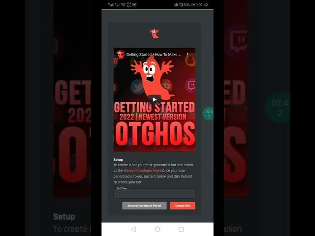 How to get free botghost custom status (without premium)