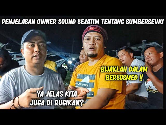 KERESAHAN PARA OWNER SOUND TENTANG BATTLE SUMBERSEWU YANG PENUH DRAMA