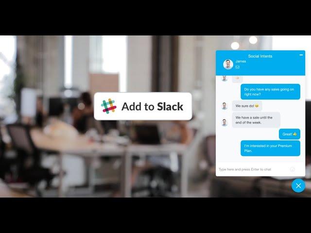 Slack Live Chat Example