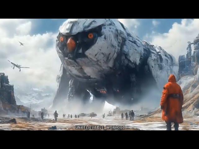 Giant Robot Series 42##Future Technology##AI Creation##MJ##AI Video##AIelements