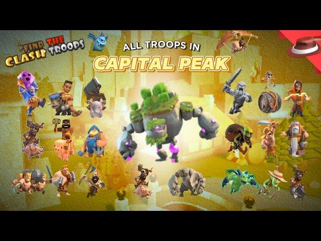 All Capital Peak's Clash Troops | Find the Clash Troops [273]