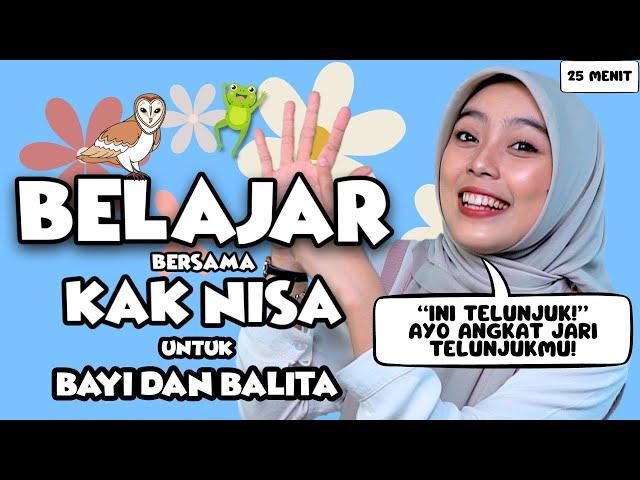 Video Belajar Bicara Untuk Balita - Mengenal Hewan,Belajar Gerakan, Lagu Interaktif Bersama Kak Nisa