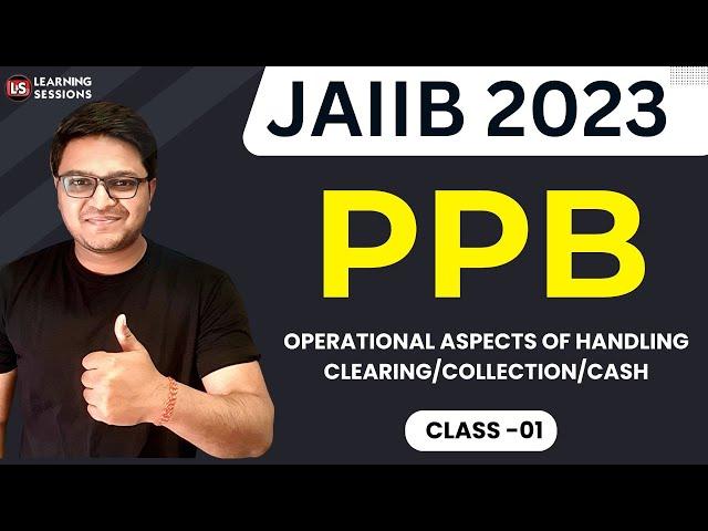 JAIIB PPB LIVE CLASS #1 | JAIIB PPB EXAM PREPARATION | ENGLISH MEDIUM | JAIIB MAY 2023 EXAM