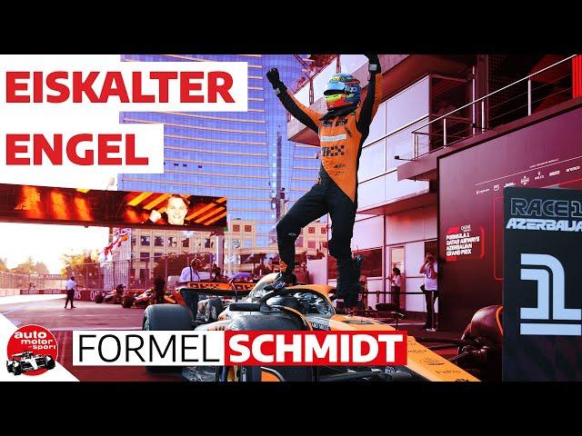 Piastri siegt – Perez und Sainz crashen heftig! | GP Aserbaidschan Formel Schmidt 2024