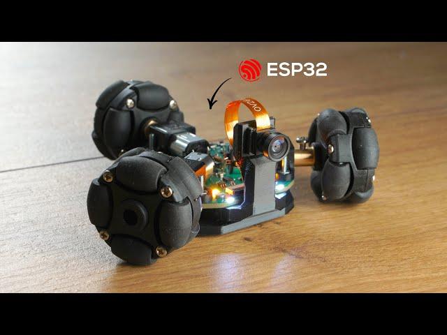 ESP32 based omnidirectional robots w/ camera | makermoekoe