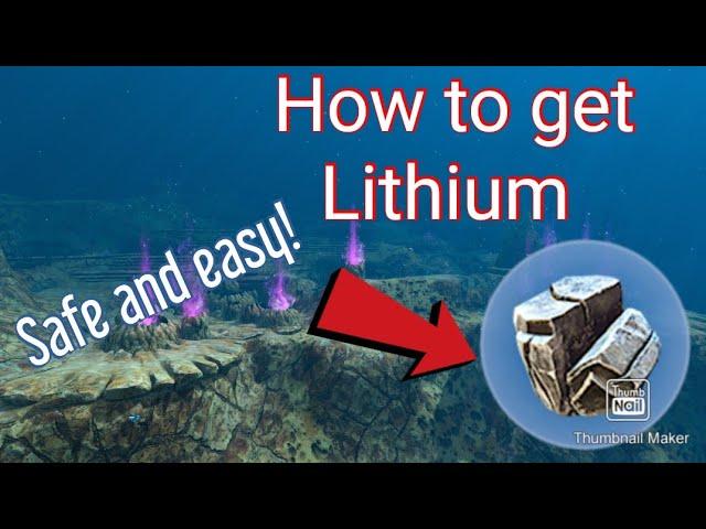 How to get Lithium in Subnautica Below Zero