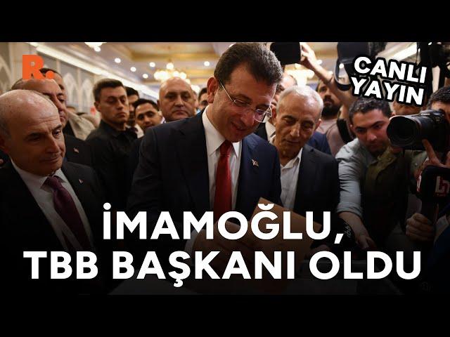 Türkiye Belediyeler Birliği'nin yeni başkanı Ekrem İmamoğlu oldu #CANLI