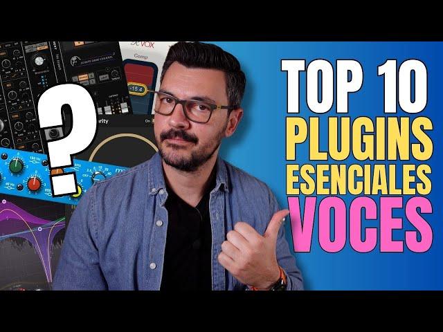 10 Plugins esenciales para mezclar voces