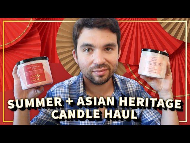 "NEW" Summer + Asian Heritage Candles Haul – Bath & Body Works