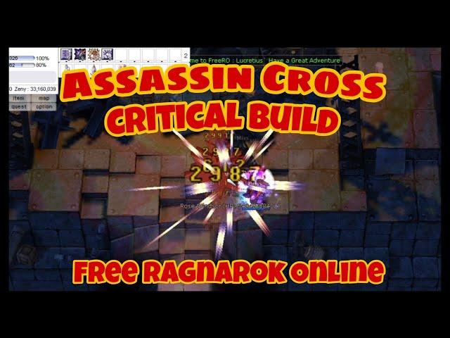 Guide to Build Assassin Cross Critical | Free Ragnarok Online