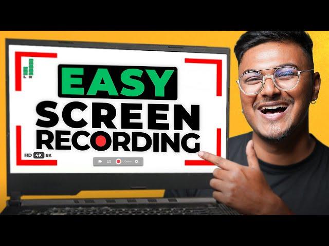 How to Make Screen Recording Videos for YouTube (2024) | Record Screen Like a Pro!