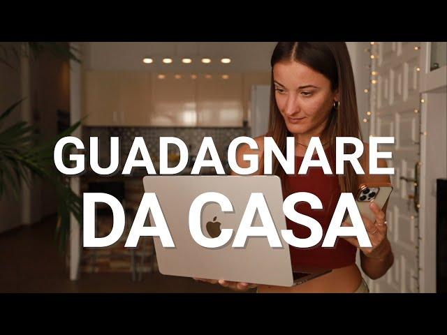 Guadagnare DA CASA Seriamente con la SCRITTURA Online